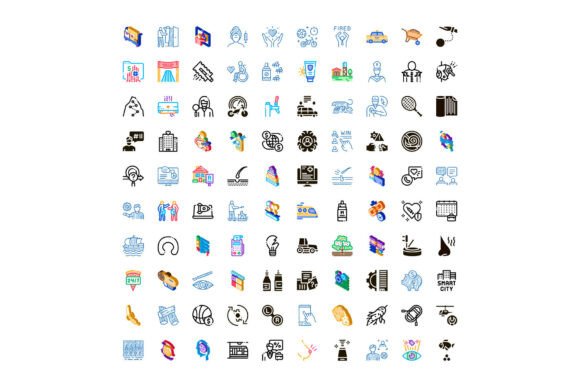 Diverse Isometric Pictograms Representing Real-World Concepts—Not Just Decoration