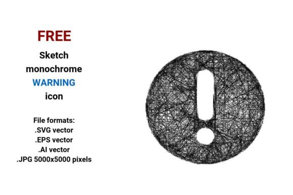 FREE Sketch Warning Icon: A Practical, Scalable Design Asset for Real Projects
