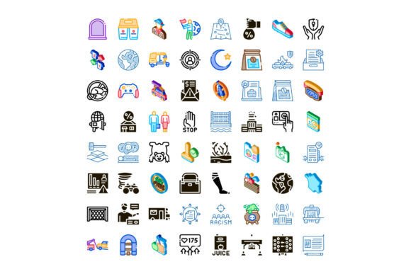 Global Issues and Social Problems Icons: Visual Clarity for a Complex World