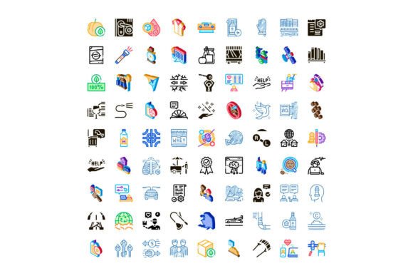 Modern Icons for Diverse Design Needs