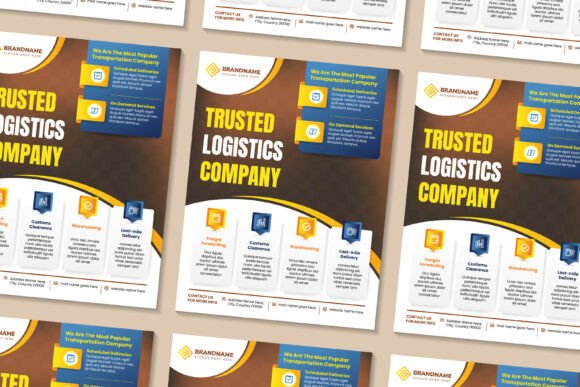 Trusted Logistic Vertical Flyer